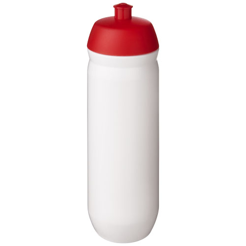 Bouteille de sport promotionnelle 750 ml HydroFlex™ Rouge / Blanc